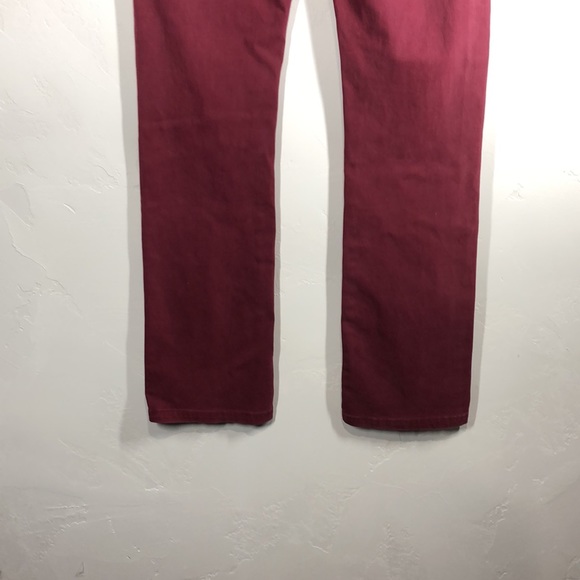 Emporio Armani Cameron maroon pants size 28 - Picture 8 of 13